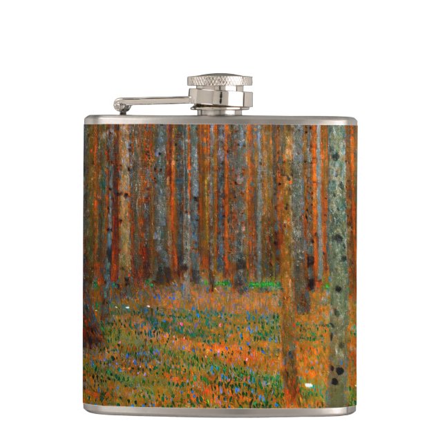 Flasques Gustav Klimt - Forêt de pins de Tannenwald (Devant)