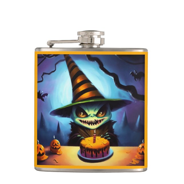 Flasques Halloween - Anniversaire 1 (Devant)
