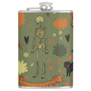 Flasques Halloween Haunt : Mélange Vintage Éffrayant