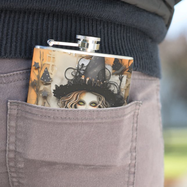 Flasques Halloween Witch (In Situ)