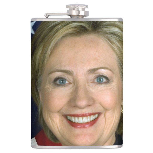 Flasques Hillary Clinton Portrait officiel (Devant)