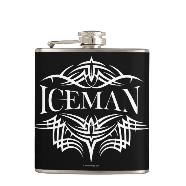Flasques Hockey Tribal (Iceman) (Devant)