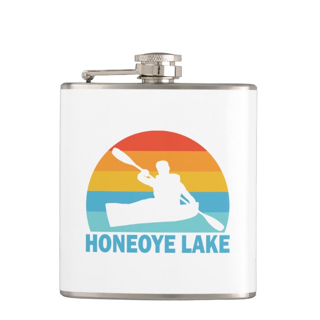 Flasques Honeoye Lake New York Kayak (Devant)