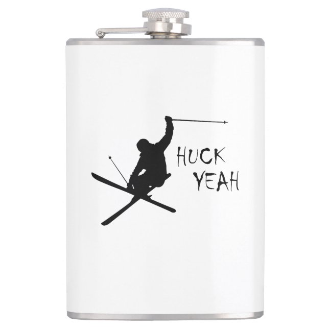 Flasques Huck Ouais (Ski) (Devant)