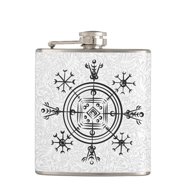 Flasques Hulinhjálmur - Norse Sigil d'Invisibilité (Devant)