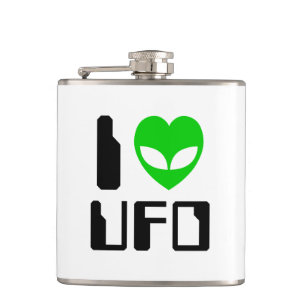 Flasques I Alien Heart UFO
