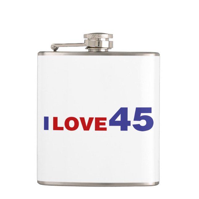 Flasques I Love 45 (Devant)