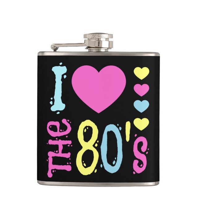 Flasques I Love the 80s Disco Costume (Devant)