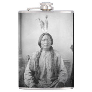 Flasques Icône amérindienne : le chef lakota Sitting Bull