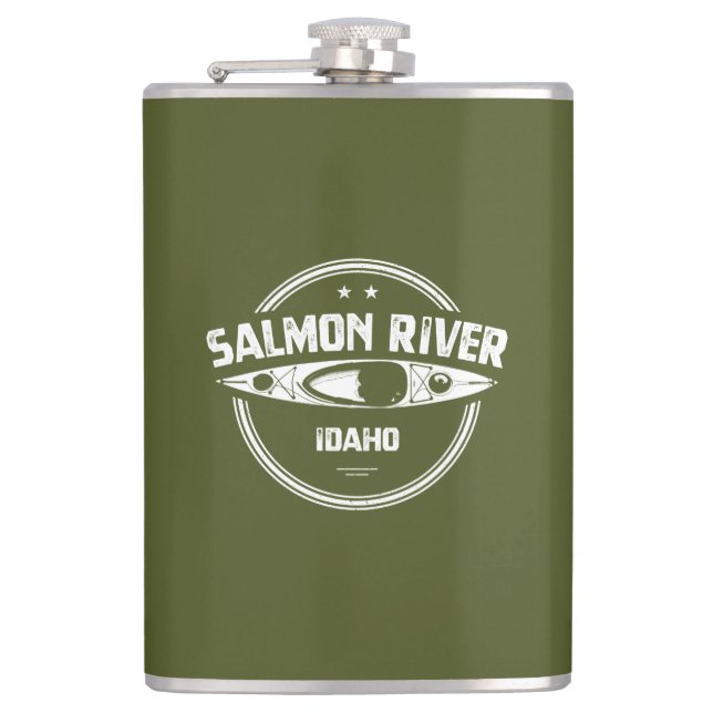Flasques Idaho, rivière saumon (Devant)