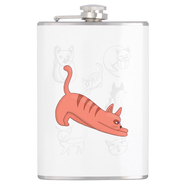 Flasques Il est temps d'étirer la tasse de café à deux tons (Devant)