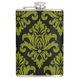 Flasques Impression décorative Damask Fabric