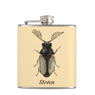 Flasques Insect Lover Art : Cool Beetle
