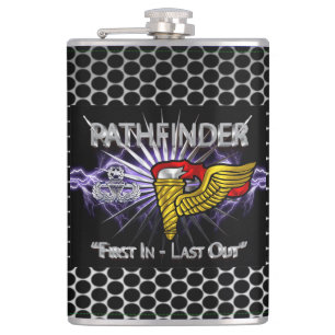Flasques Insigne de Pathfinder-“Premier entré, dernier sort
