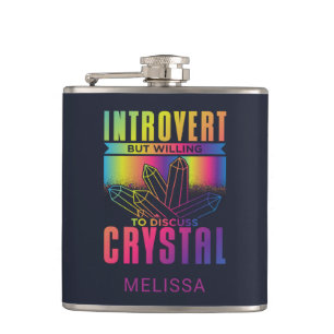Flasques Introvert Willing pour discuter de Crystal Personn