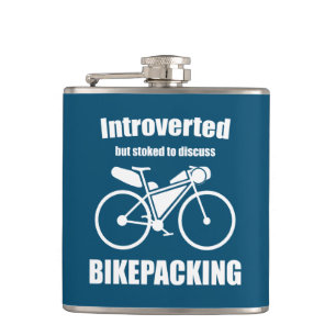 Flasques Introverted Mais Stocker À Discuter De Bikepacking