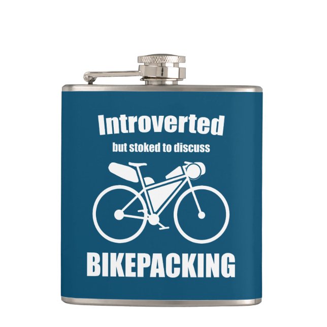 Flasques Introverted Mais Stocker À Discuter De Bikepacking (Devant)