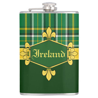 Flasques Irlande National Tartan, Personnaliser du nom