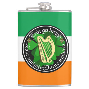 Flasques Irlande pour toujours/Erin aller bragh/1 sang/pers