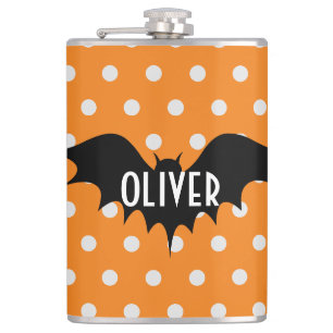Flasques Itinéraire d'Halloween ou traiter monogramme perso