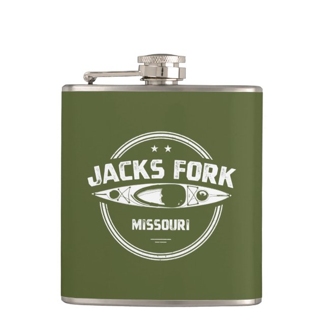 Flasques Jacks Fork River Missouri Kayak (Devant)