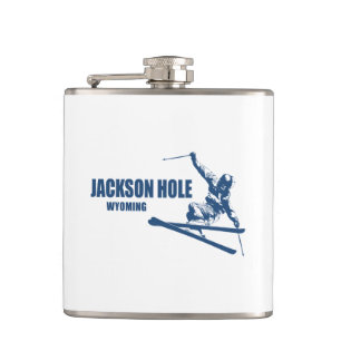 Flasques Jackson Hole Wyoming Skier