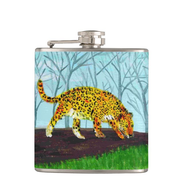 Flasques Jaguar Big Cat Wild Animal Art (Devant)