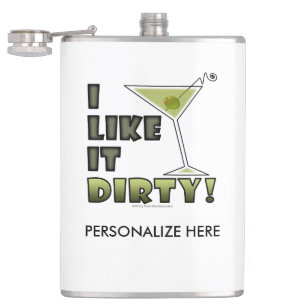 Flasques J'AIME QUE ÇA SOIT SALE ! Dirty Martini Cocktail H