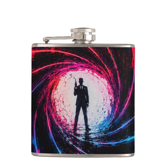 Flasques James Bond 007 Agent (Devant)