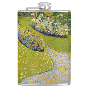 Flasques Jardin à Auvers, Vincent van Gogh