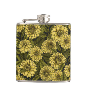 Flasques Jardin de Dahlia jaune