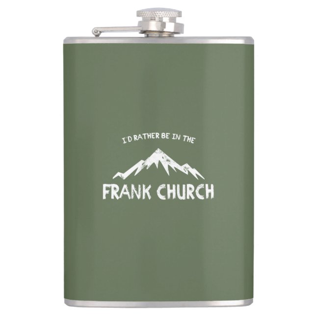 Flasques Je Préférerais Être Dans L'Église Frank (Devant)