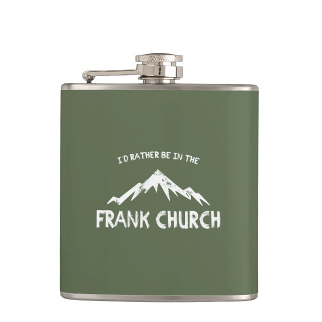 Flasques Je Préférerais Être Dans L'Église Frank (Devant)