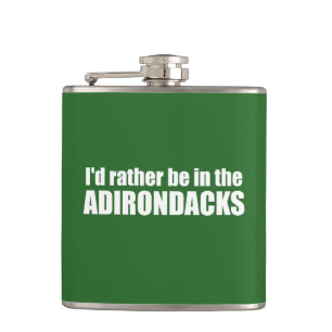 Flasques Je Préférerais Être Dans Les Adirondacks