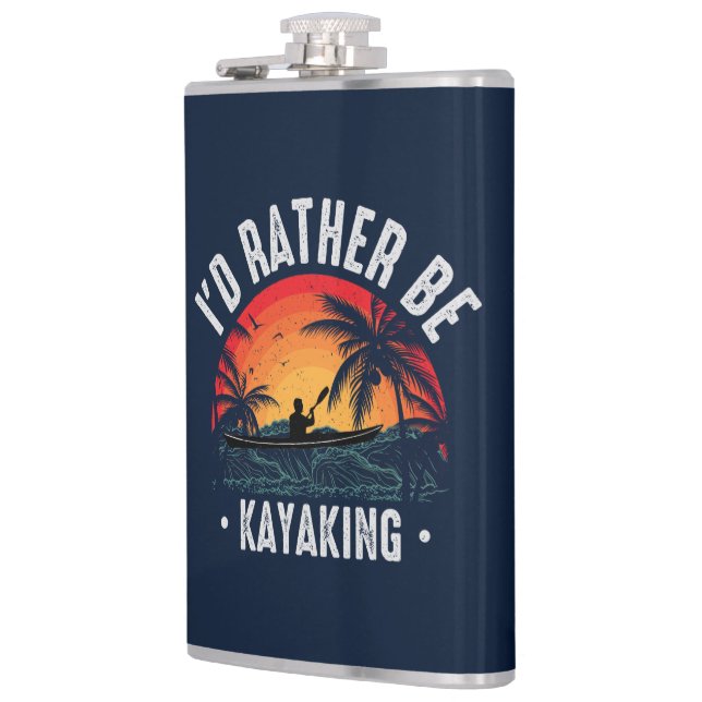 Flasques Je préférerais être Kayak (Gauche)