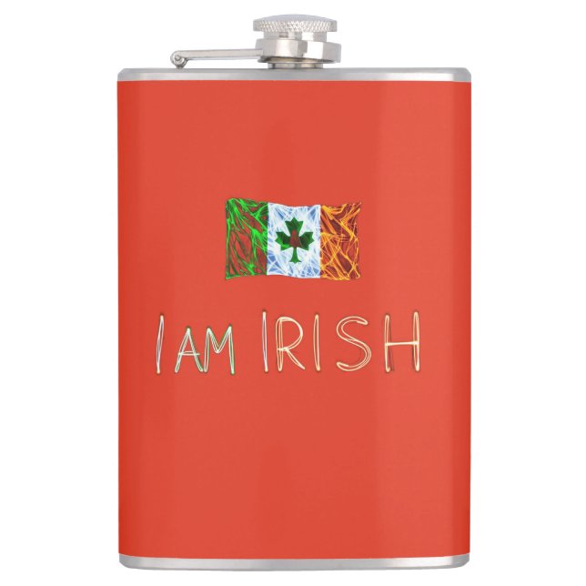 Flasques Je suis Irlandais (Devant)