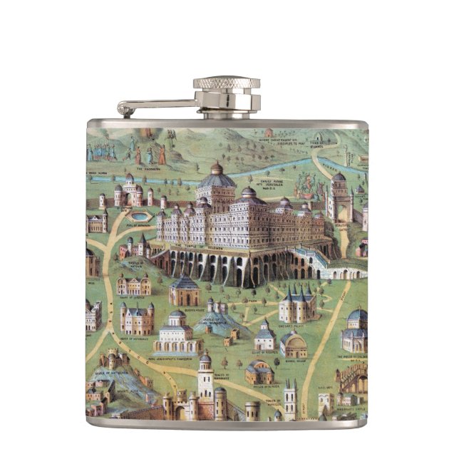 FLASQUES JÉRUSALEM ANTIQUE (Devant)