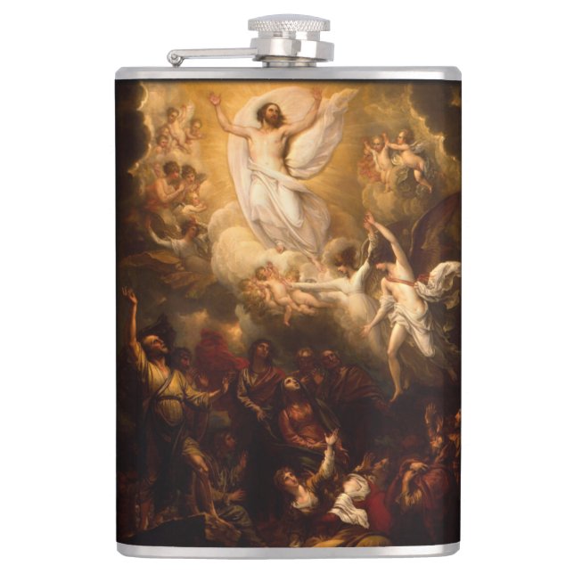 Flasques Jésus Christ la Résurrection et les Anges (Devant)