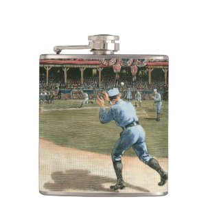 Flasques Jeu de baseball 1886 de ligue nationale