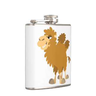 Flasques Joli Cartoon Deux Humped Camel Hip Flask