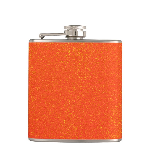 Flasques Joli Mess Orange Sparkly (Devant)