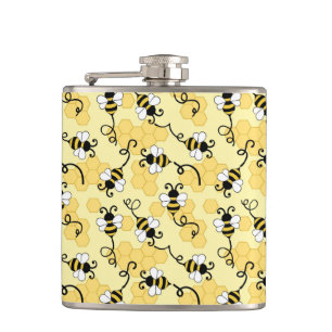 Flasques Joli petit motif abeilles