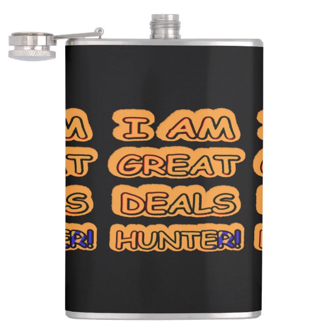 Flasques Jolie conception d'oeuvres "Great Deals Hunter" Ac (Ouvert)