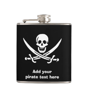 Flasques Jolly roger drapeau de pirate