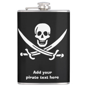 Flasques Jolly roger drapeau de pirate
