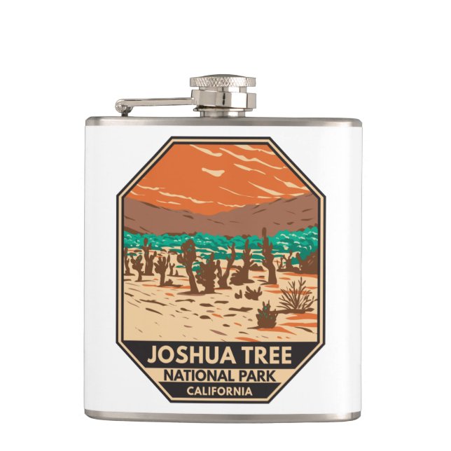 Flasques Joshua Tree National Park Turkey Flats Sand Dunes (Devant)