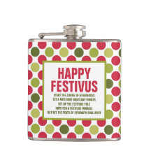 Joyeux Festivus Fun Flask par ©NHC