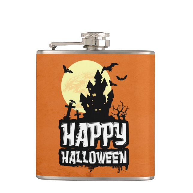 Flasques Joyeux Halloween (Devant)