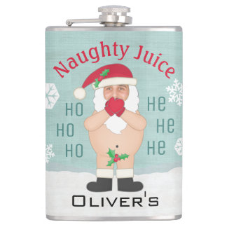 Flasques Jus "vilain " de Père Noël de Noël drôle fait sur