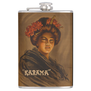 Flasques Karama : Actrice japonaise Romance Geisha